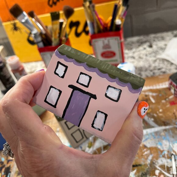 OOAK Wooden village - Picture 5 of 17